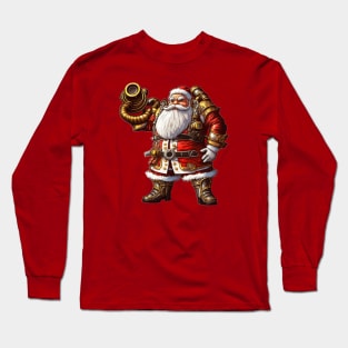 Steampunk Santa Claus Long Sleeve T-Shirt